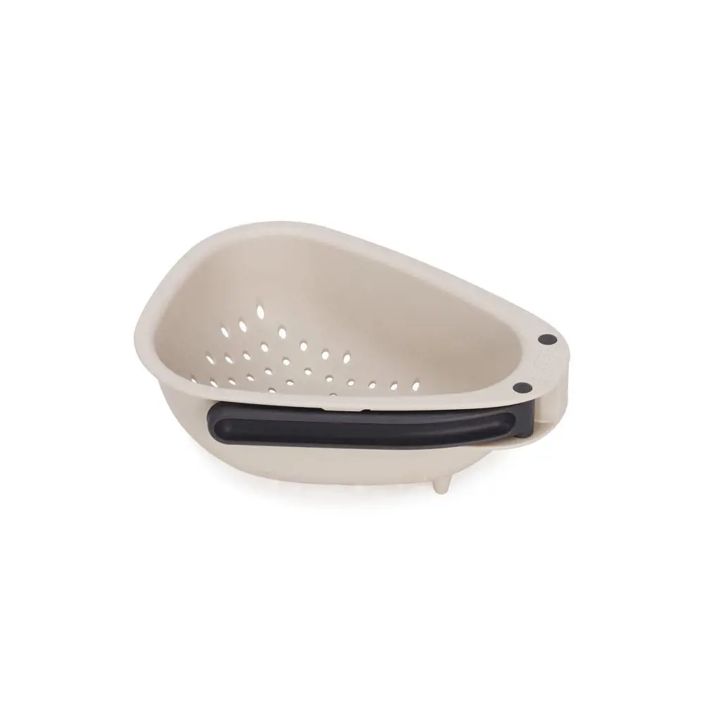 Joseph Joseph Droplet Mini White Colander with Folding Handle